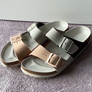 Birkenstock Split Color Block Arizona Size 38